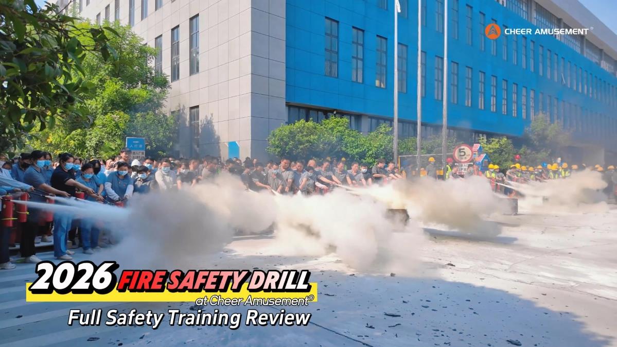 2026 Fire Safety Drill at Cheer Amusement® | Full Safety Training Review