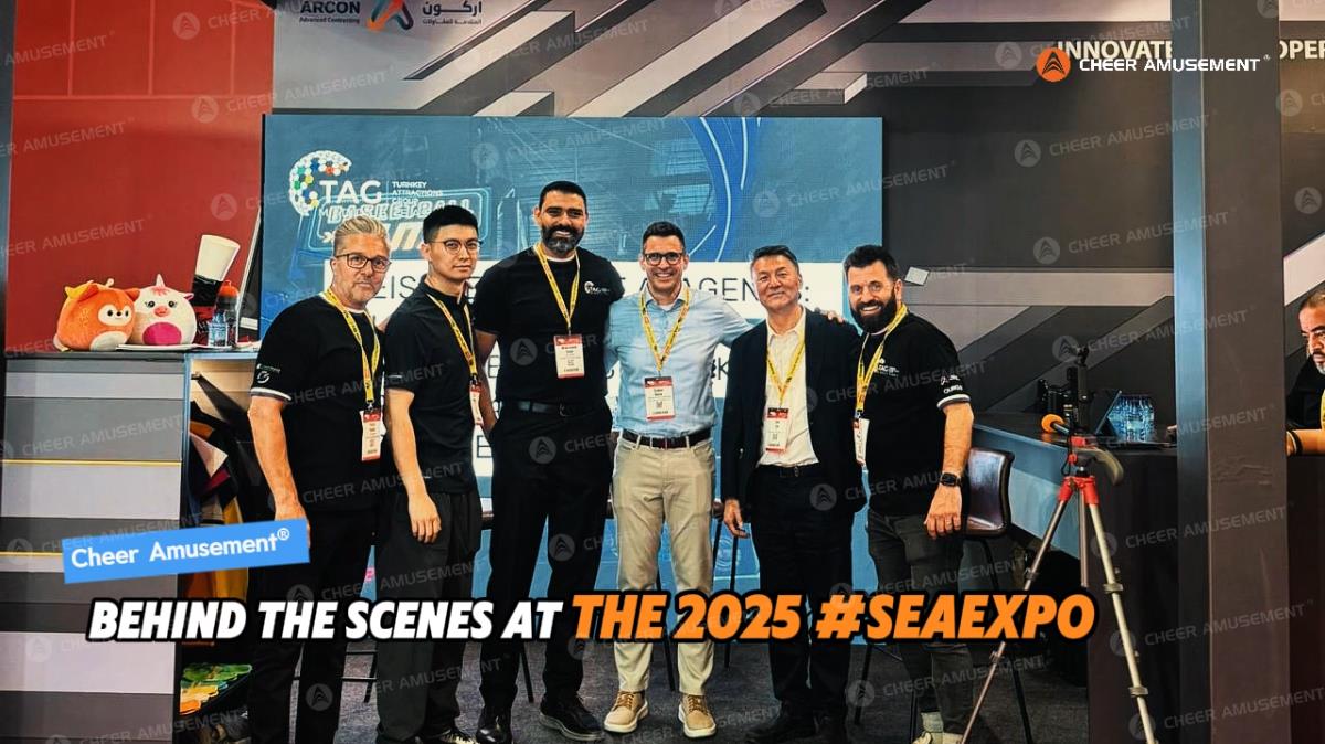 Behind the Scenes at the 2025 #SEAExpo | Cheer Amusement®
