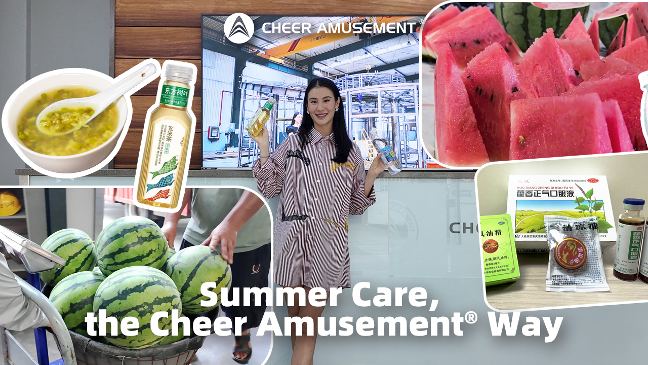 Summer Care, the Cheer Amusement® Way