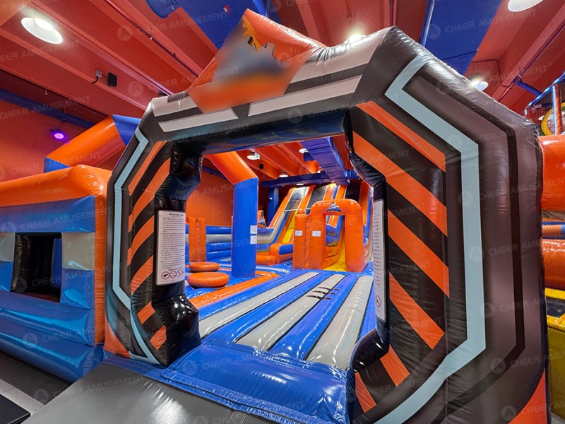 Indoor Inflatable Adventure Park Sports Combo