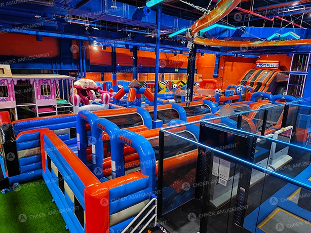 Customized Giant Indoor Inflatable Park